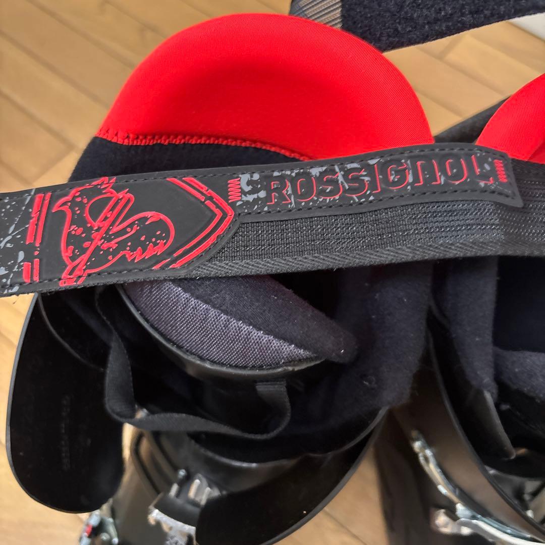 ROSSIGNOL スキー ブーツ 黒 袋付き