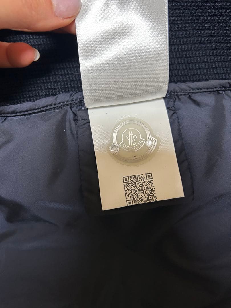 モンクレール　ハイブリッドダウン　カーディガン　M