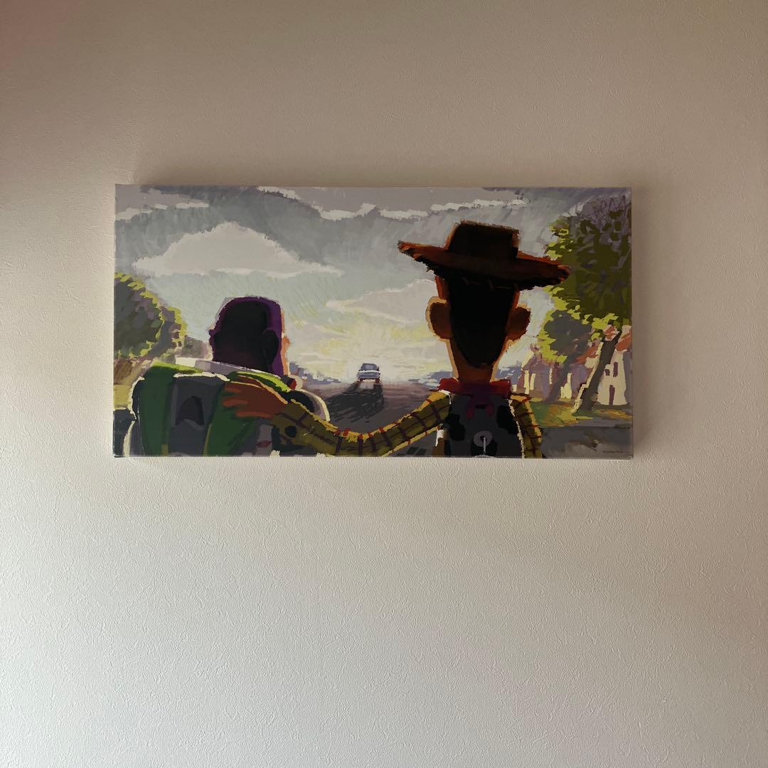 トイ・ストーリー ウッディとバズのアート