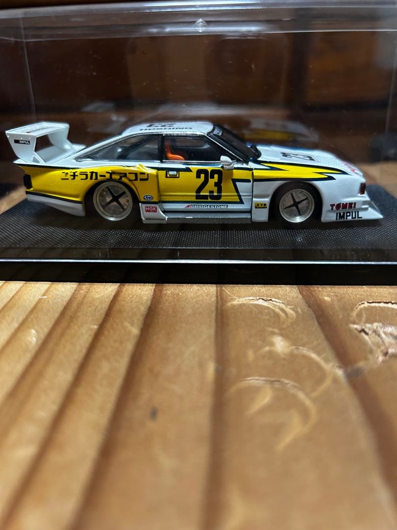ミニカー NISSAN SILVIA Turbo Super Silhouette