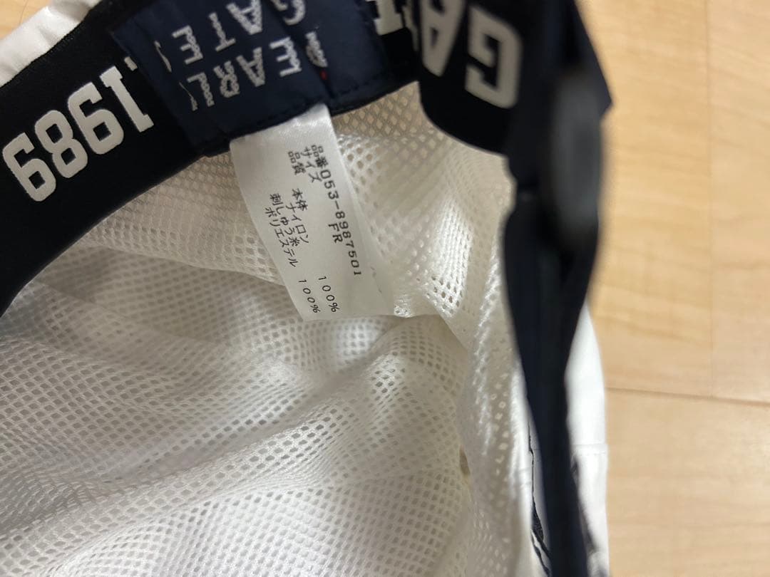 【新品未使用】パーリーゲイツレインウェア　白×ネイビーPEARLY GATES