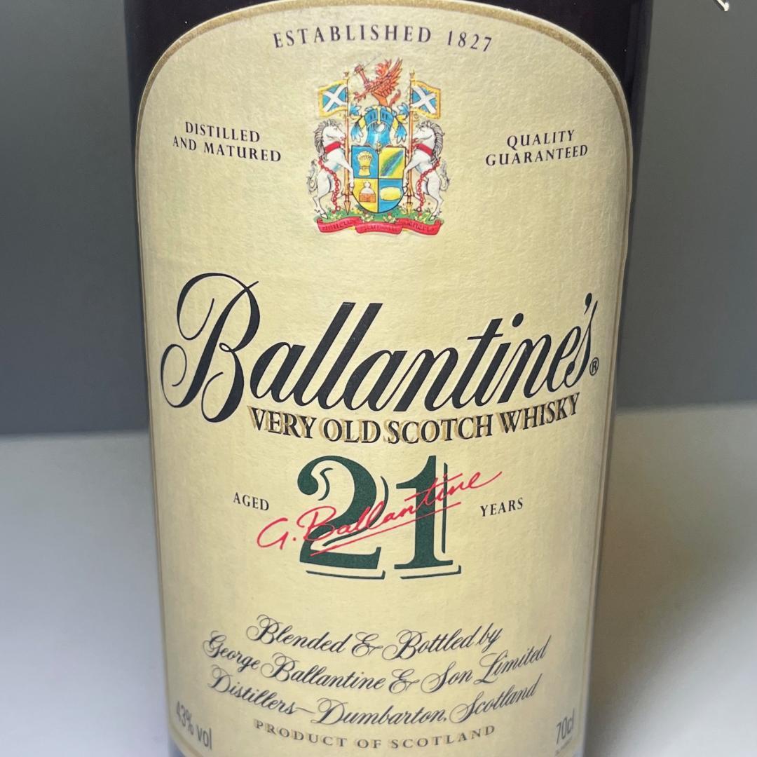 ★未開栓★Ballantine's★バランタイン 21年 43度 700ml★