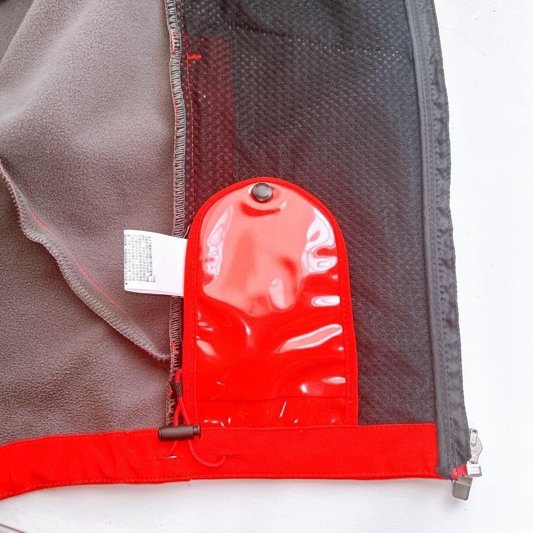 【美品】スキーウェア デサント ソフトシェルベスト DWUSJK63 SS