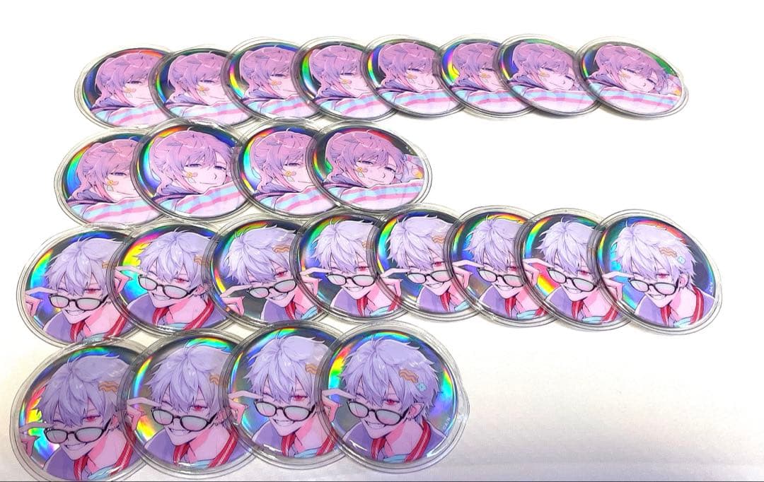 ChroNoiR ニューレトロスタイル ランダムオーロラ缶バッチ