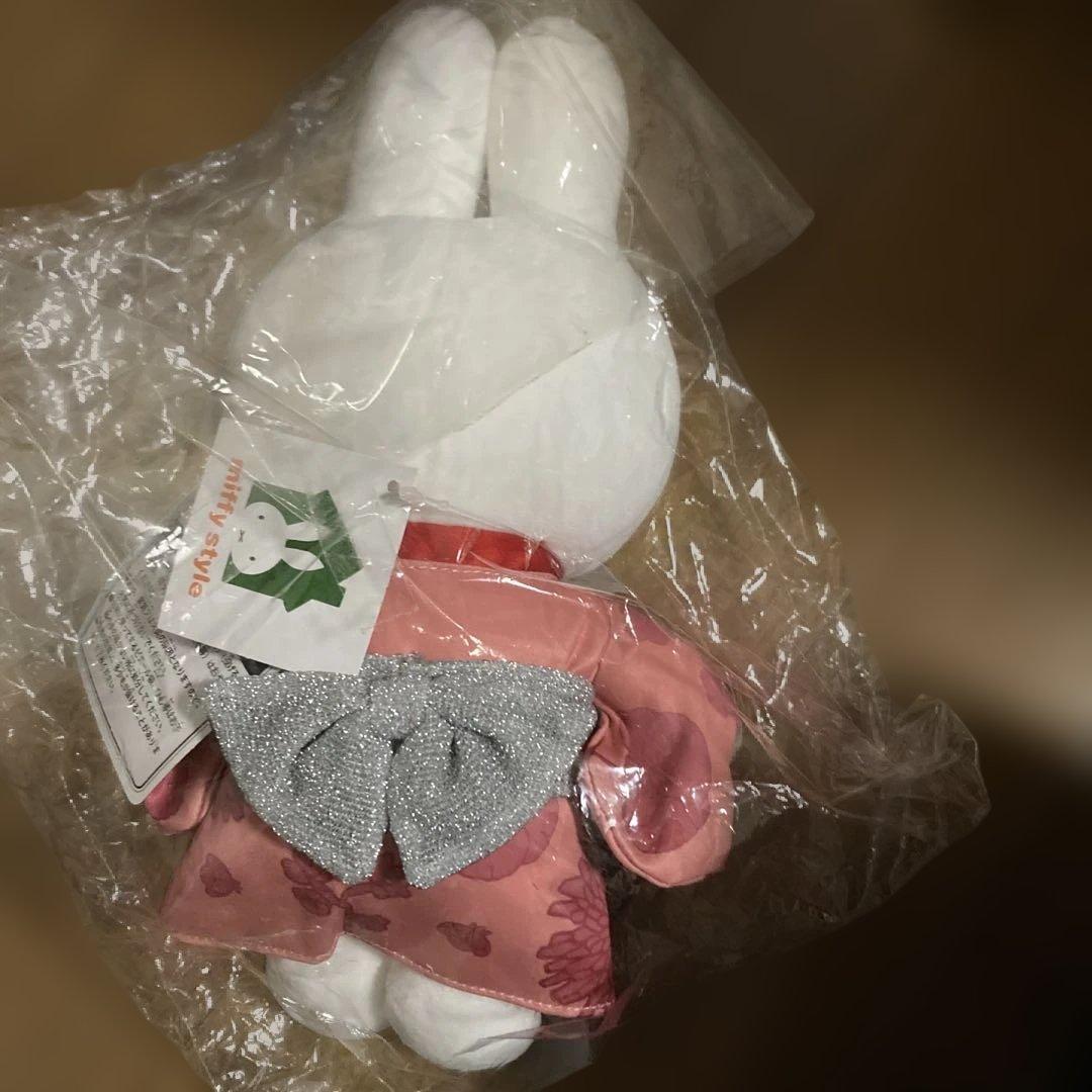 ミッフィー　ぬいぐるみ　姫路限定　花かんざしミッフィー