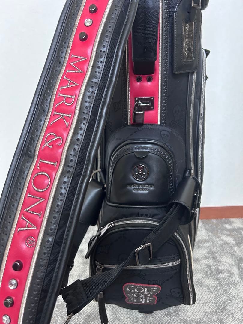 購入前にコメント必須 MARK & LONA キャディバッグ ゴルフバック