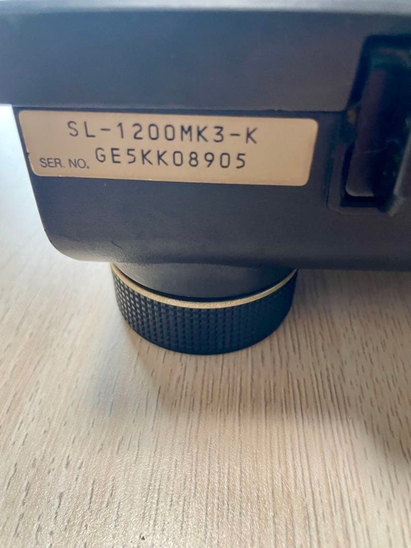 Technics SL-1200 MK3 ターンテーブル