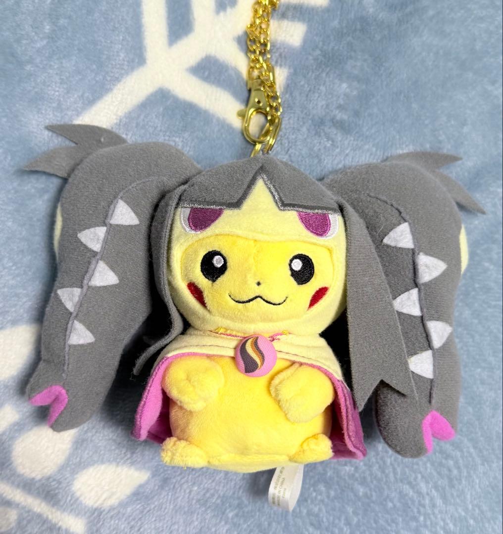 ポケモンセンター メガクチート ポンチョ ピカチュウ ぬいぐるみ マスコット