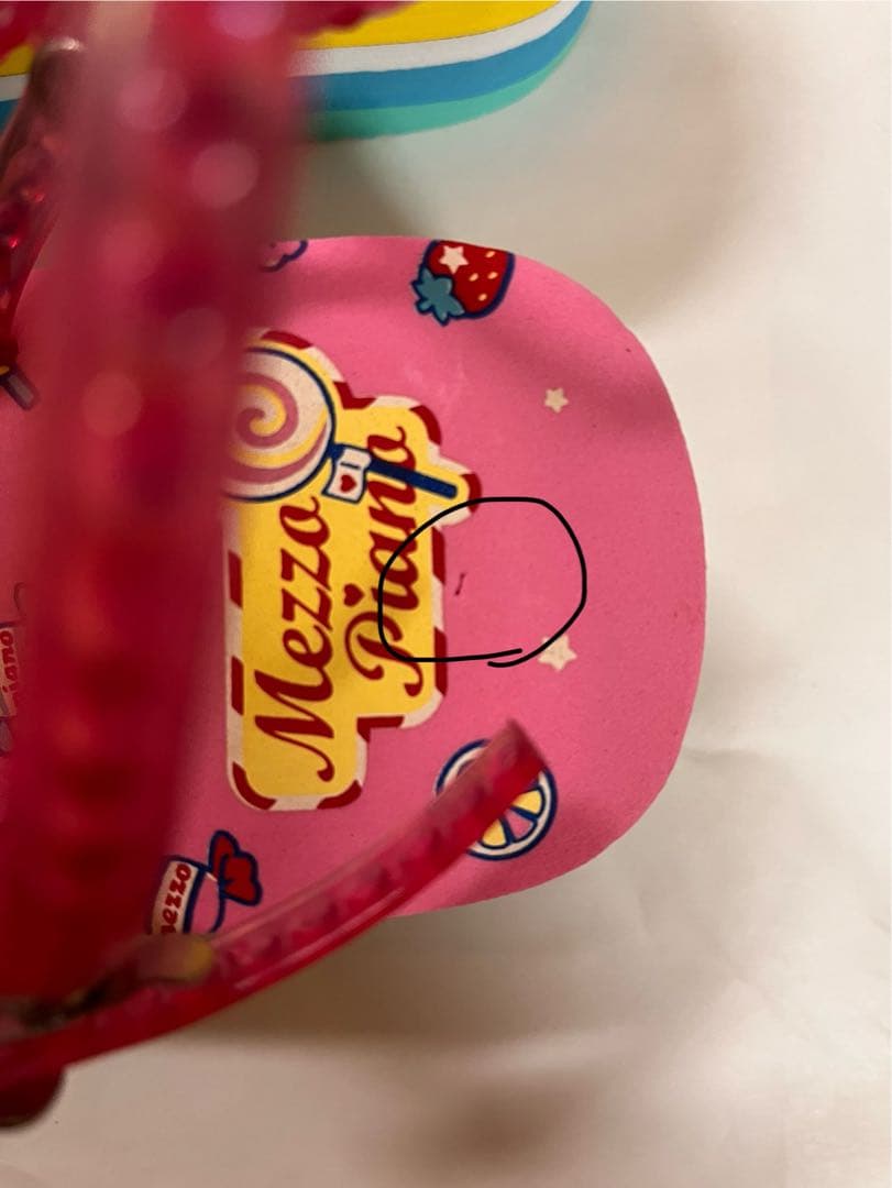 メゾピアノ❗️厚底サンダル 23.0~24.0