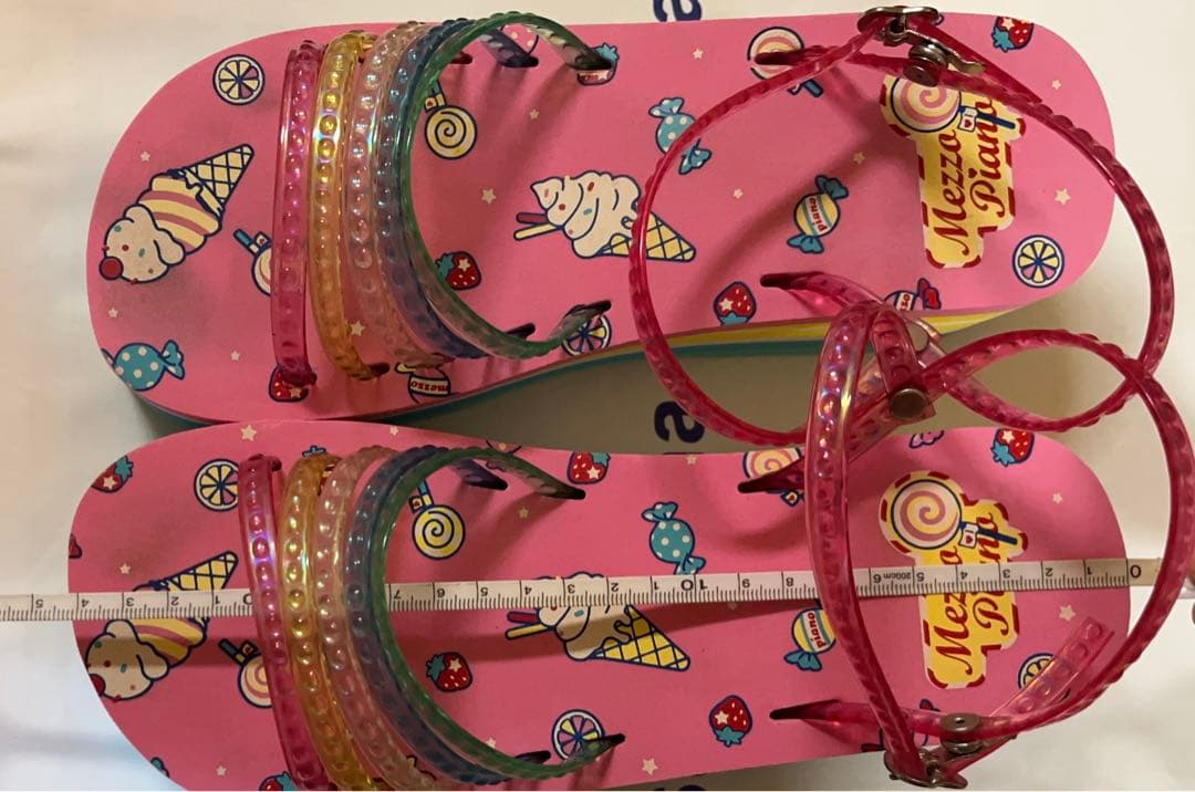 メゾピアノ❗️厚底サンダル 23.0~24.0