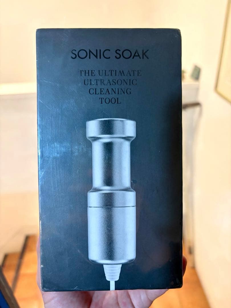 【新品未使用】Sonic Soak ソニックソーク 超音波洗浄機100V