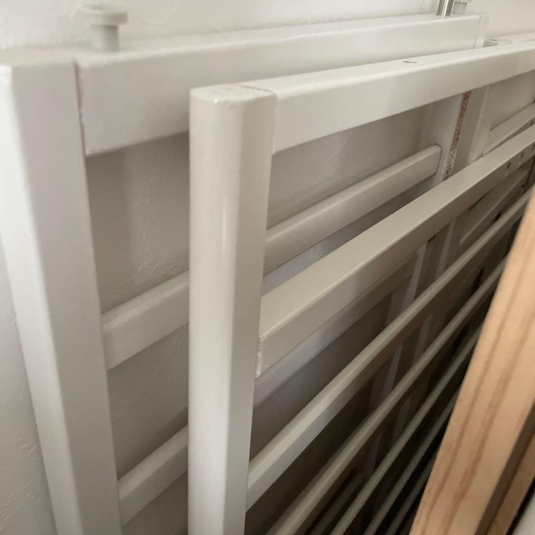 カトージ ハイタイプベビーベッド ホワイト