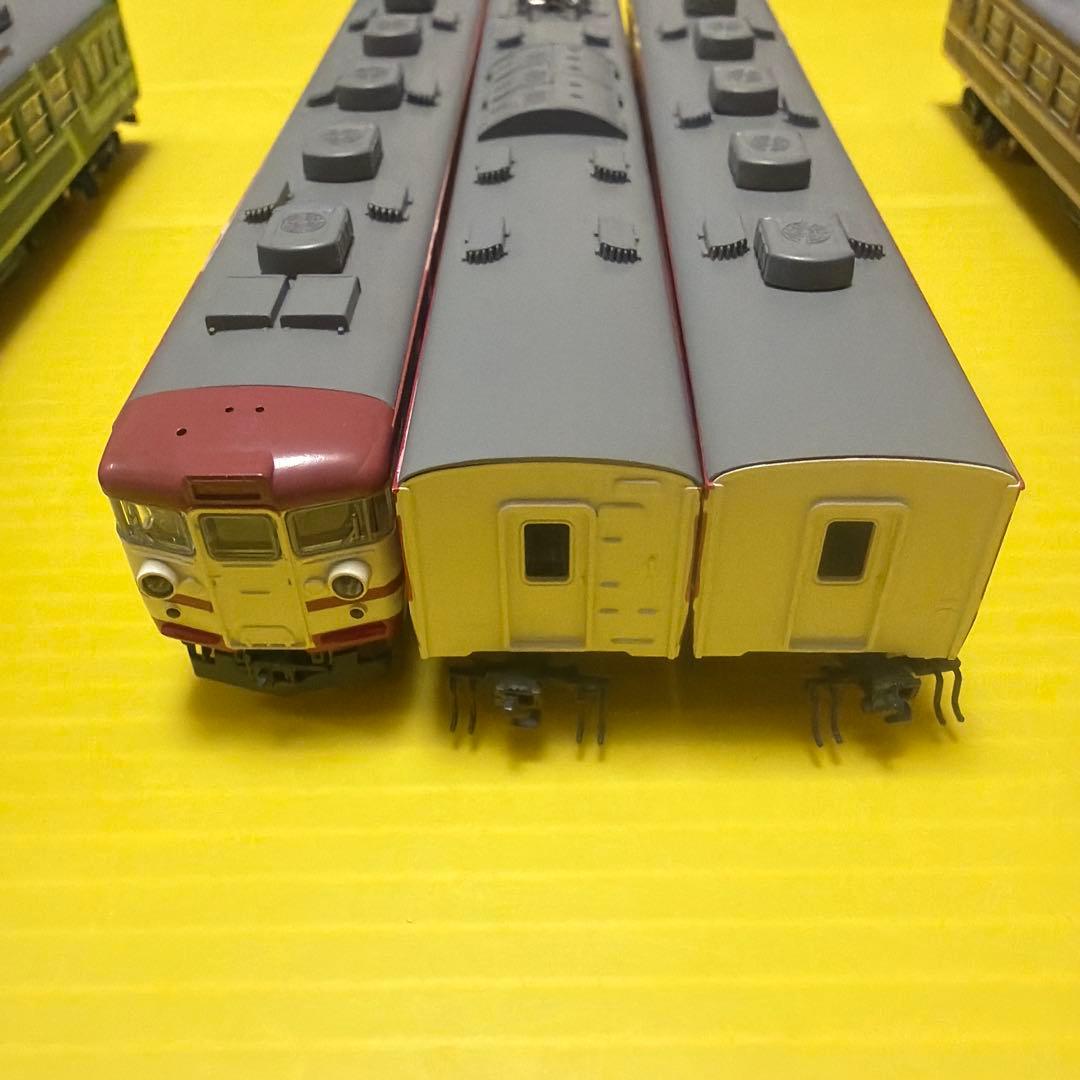 Nゲージ　KATO 165系ムーンライト　赤、緑、茶　9両セット