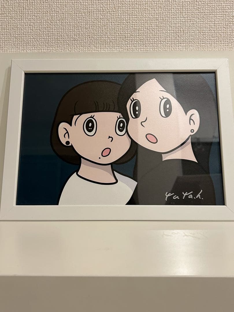 ハシヅメユウヤ サイン入り　額装ポスター　希少