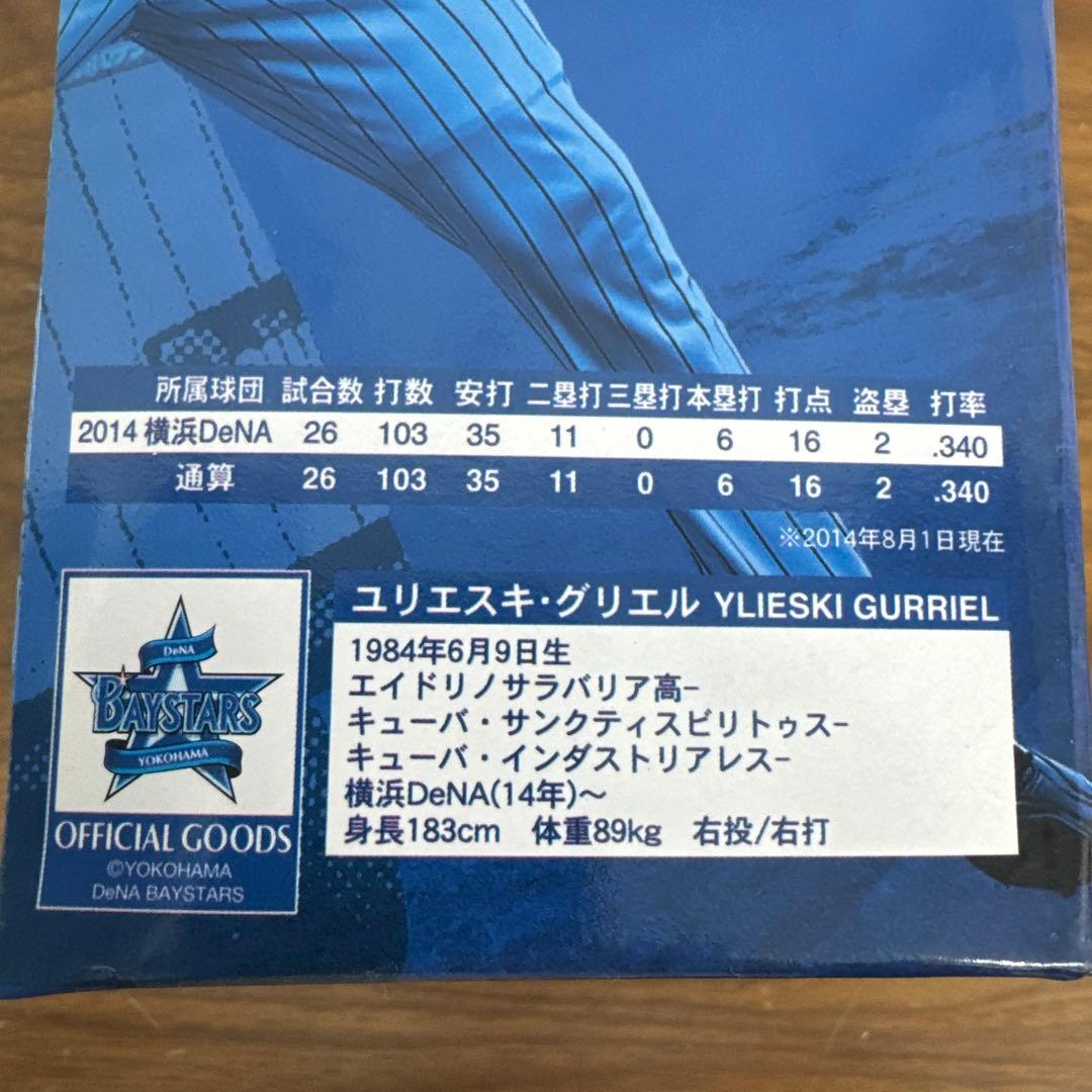 横浜DeNAベイスターズ ユリエスキ・グリエル フィギュア