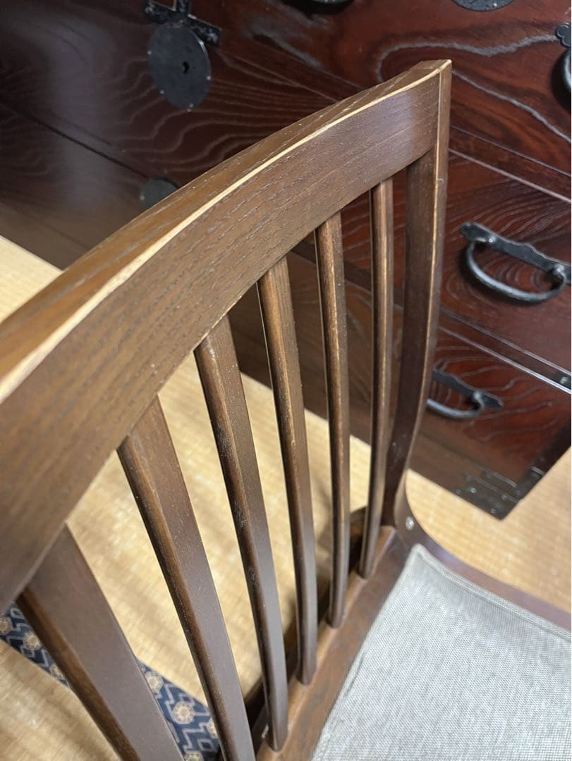 ♪さん専用☺︎Karimoku回転座椅子2脚セット