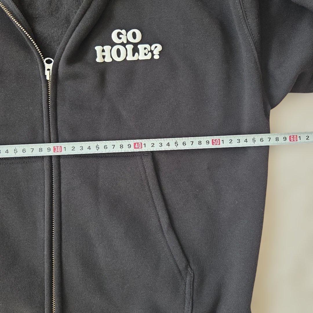 Golfickers ブラックフーディ L