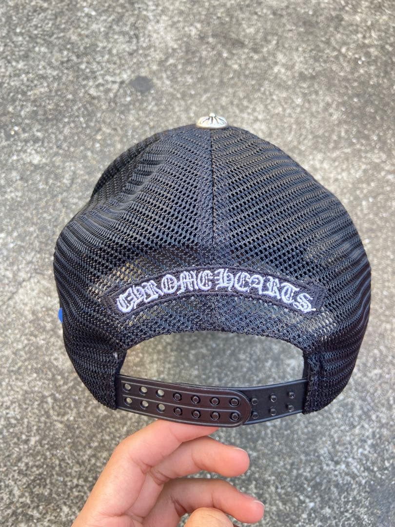 CHROME HEARTS クロムハーツ　ブラック トラッカーキャップ　メッシュ