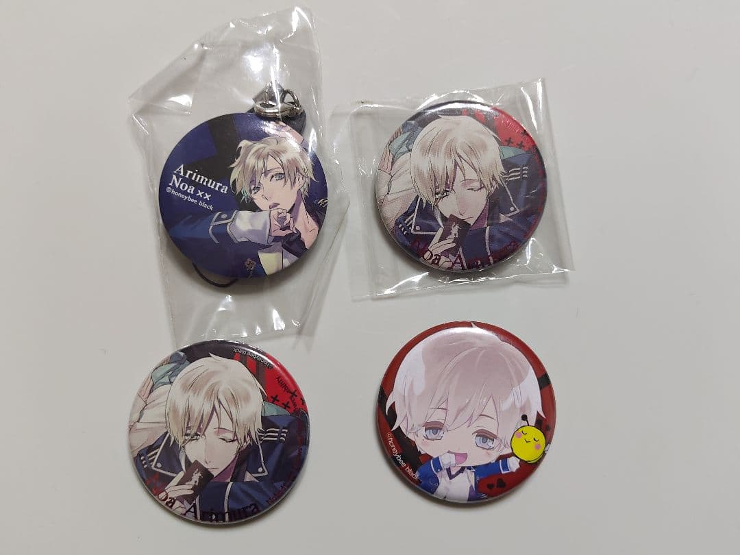 blackish house 缶バッジ ストラップ 乃亜 AGF