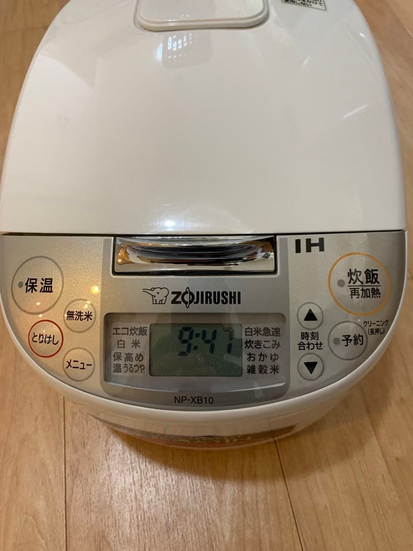 Zojirushi NP-XB10 炊飯器 IH 美品☆ 象印