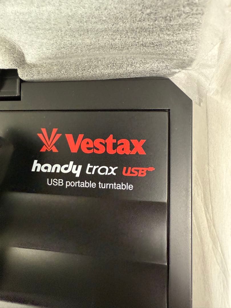 Vestax handy trax usb ポータブルターンテーブル 未使用品