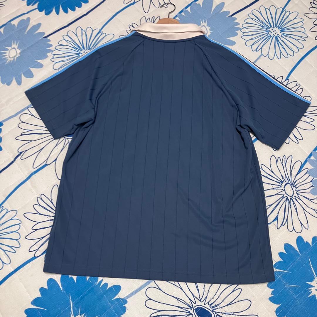 【希少】adidas Originalsピンストライプ　ジャージー　ゲームシャツ