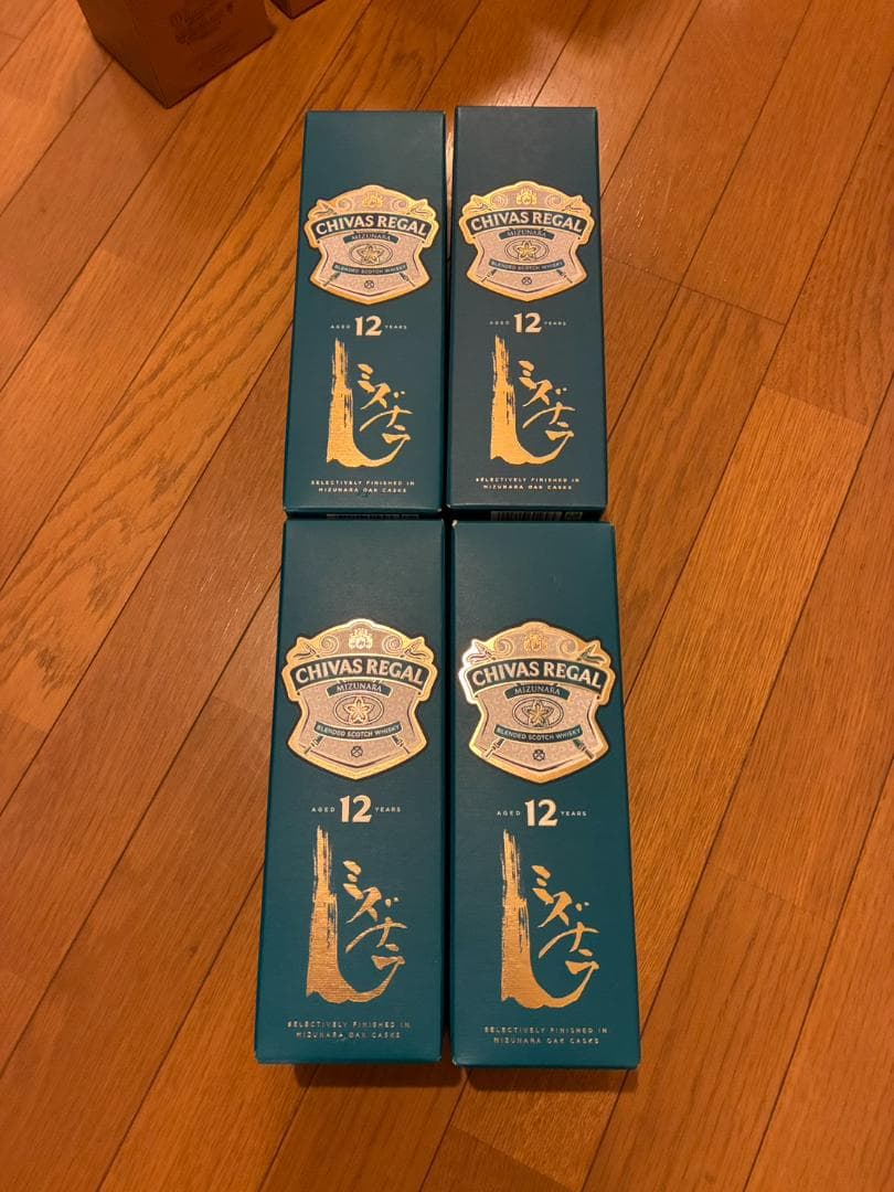 シーバスリーガル ミズナラ 12年 700ml 　4箱