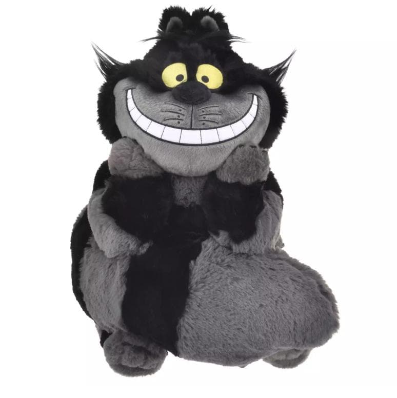 ディズニーストア チェシャ猫 ぬいぐるみ 蓄光 ブラック