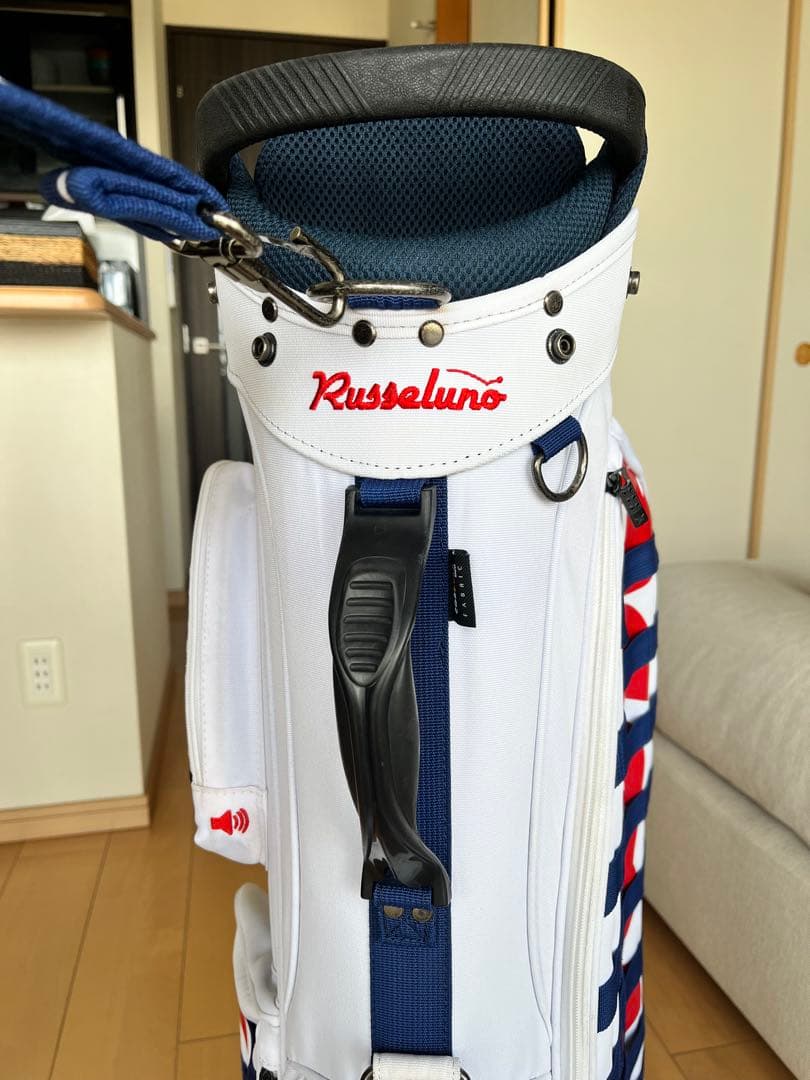 美品希少ラッセルノRusseluno スタンド型キャディバッグ　完売品　ルチャ