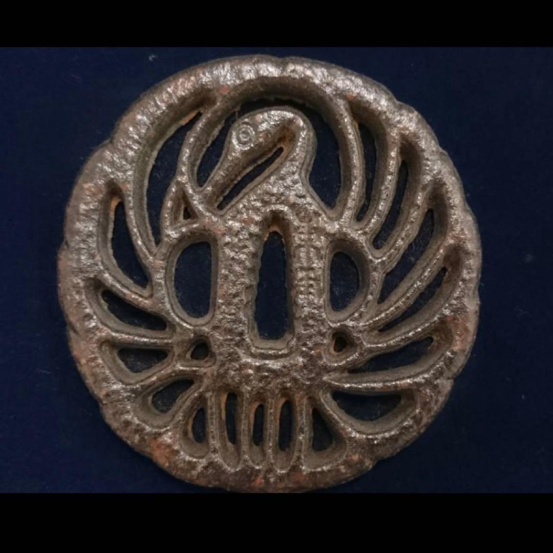 刀鍔　額装　蟹　鶴　竹など　全５種