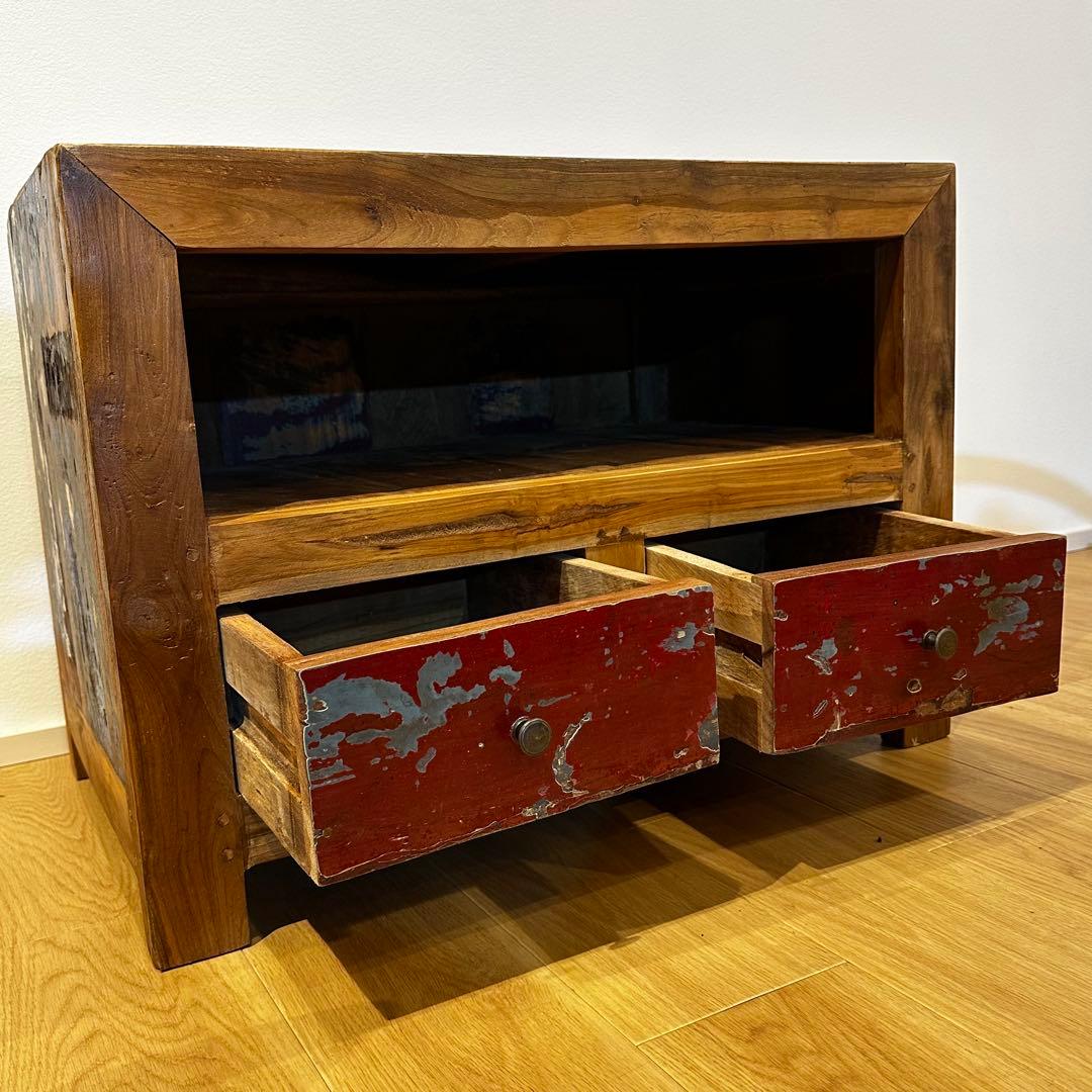 【訳あり】バリ島ボートローボードw70×d45×h50cm 通常77,000円が