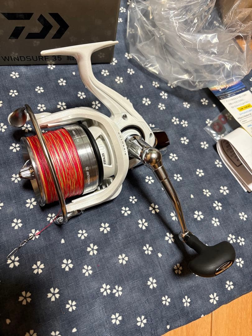 ダイワ　ウィンドサーフ35 細糸
