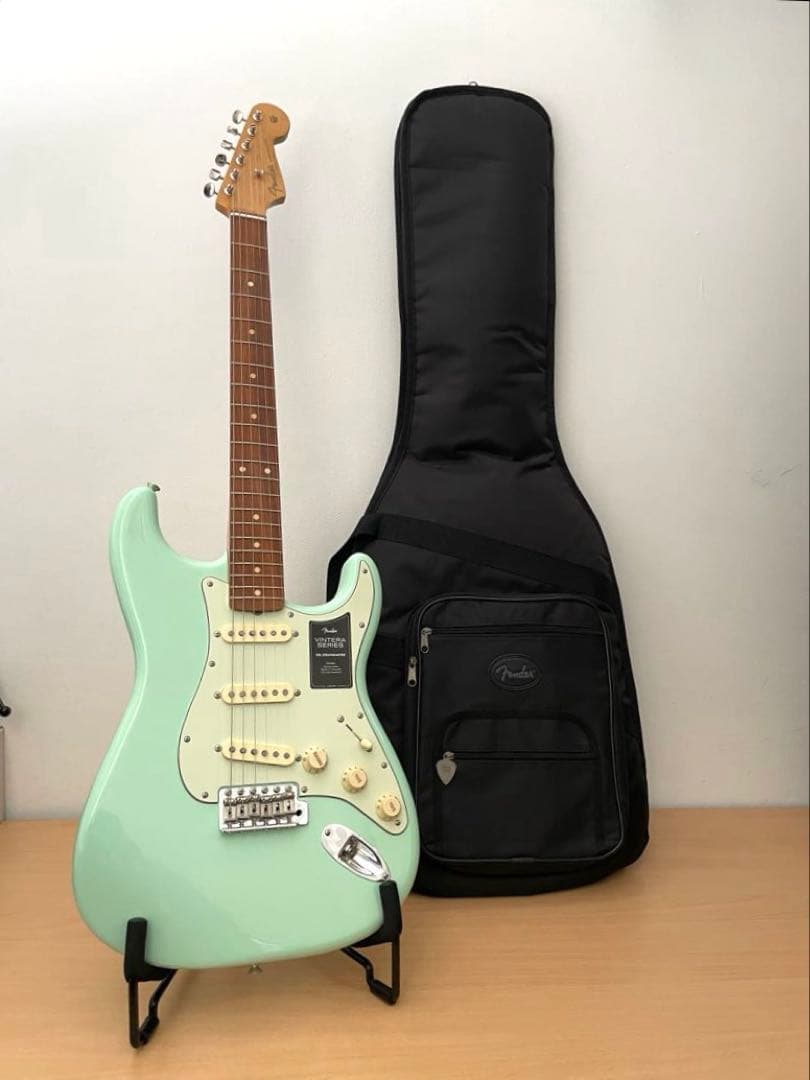 ストラトキャスター サーフグリーン (M.s FACTORY)