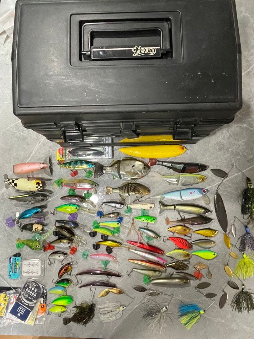 バスルアー　早い者勝ち☆BOX付き！釣り引退！処分品！投げ売り☆大量☆人気ルアー