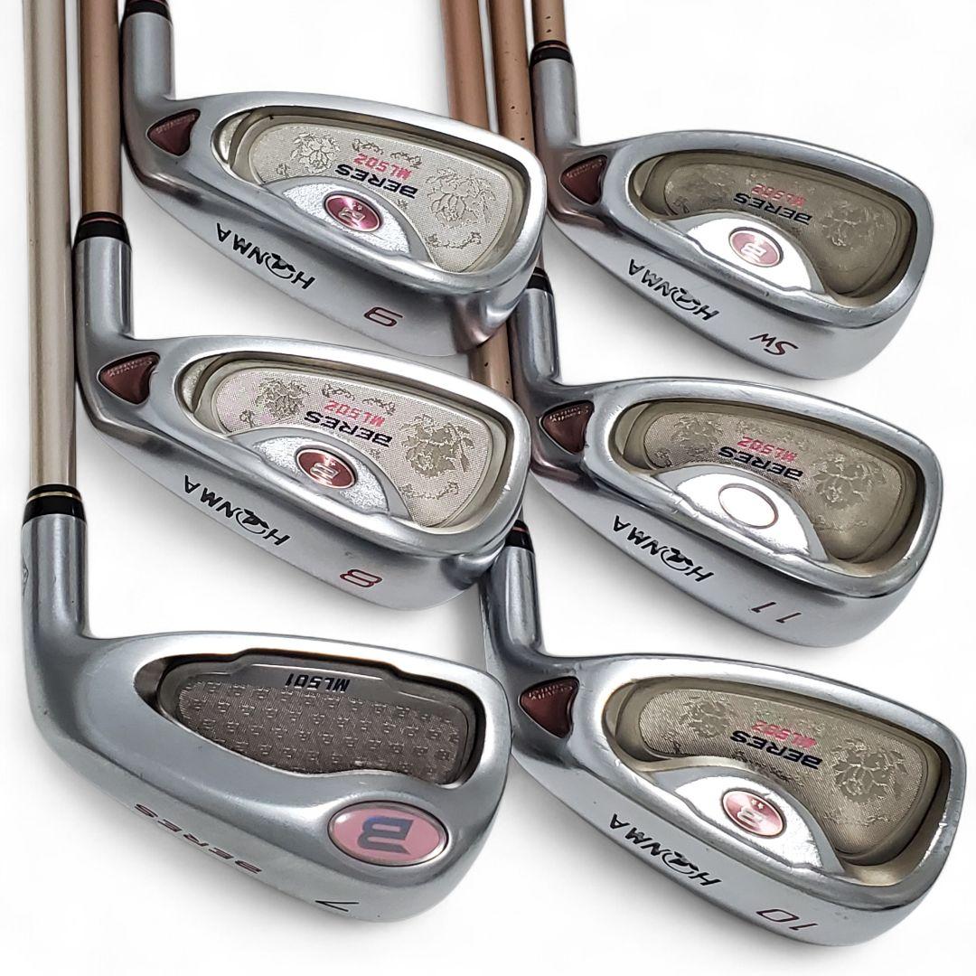 希少 HONMA BERES ML502 レディース アイアンセット ⭐⭐
