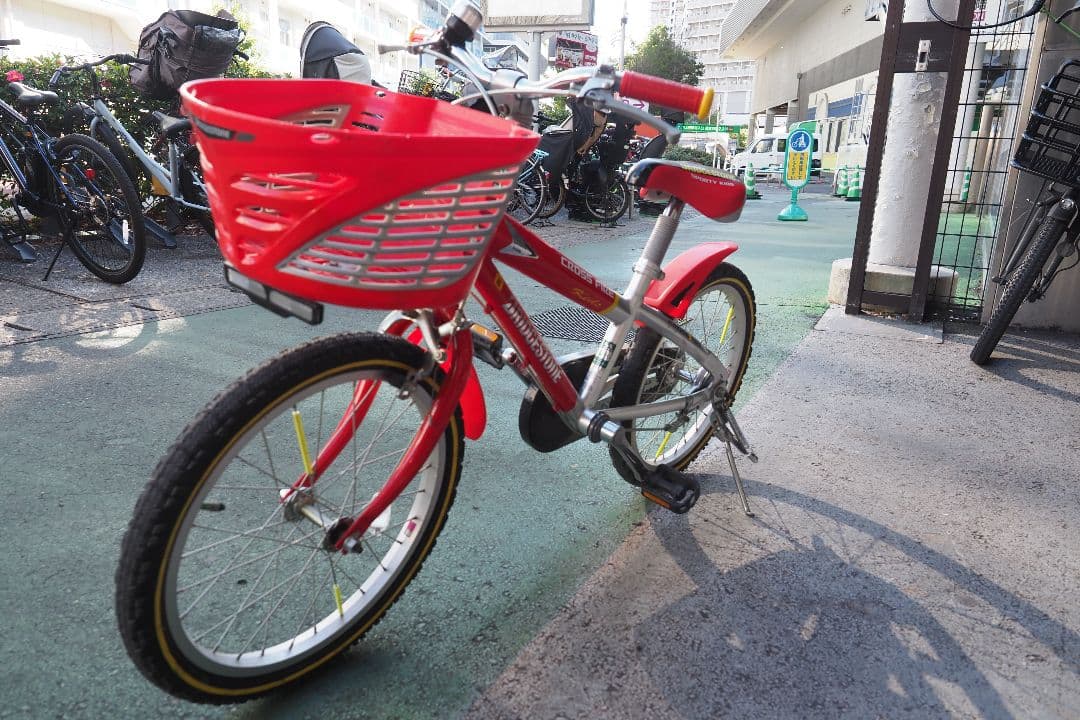 【手渡し】18インチ　ブリヂストンクロスファイヤーキッズ