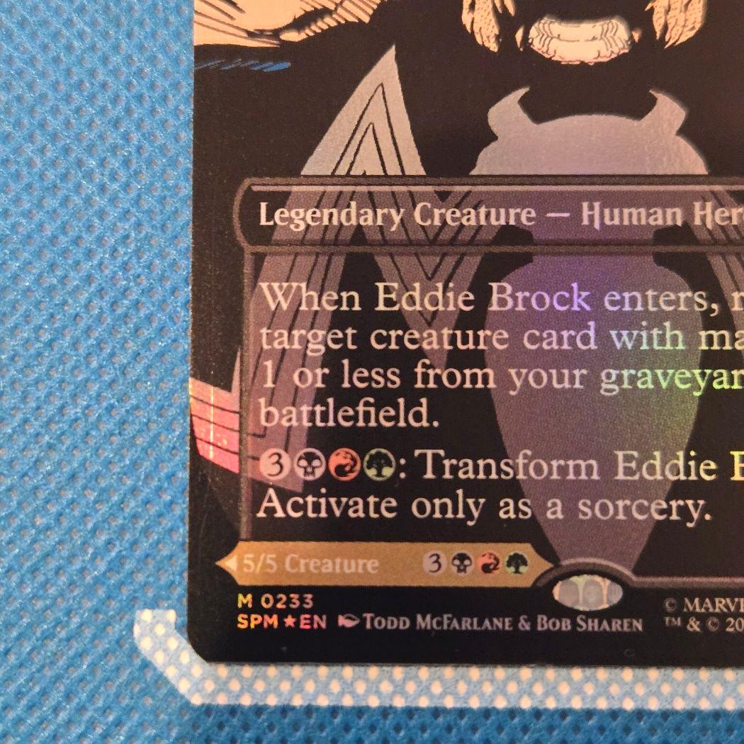 MTG エディ・ブロック/Eddie Brock 英語 ボーダーレス FOIL