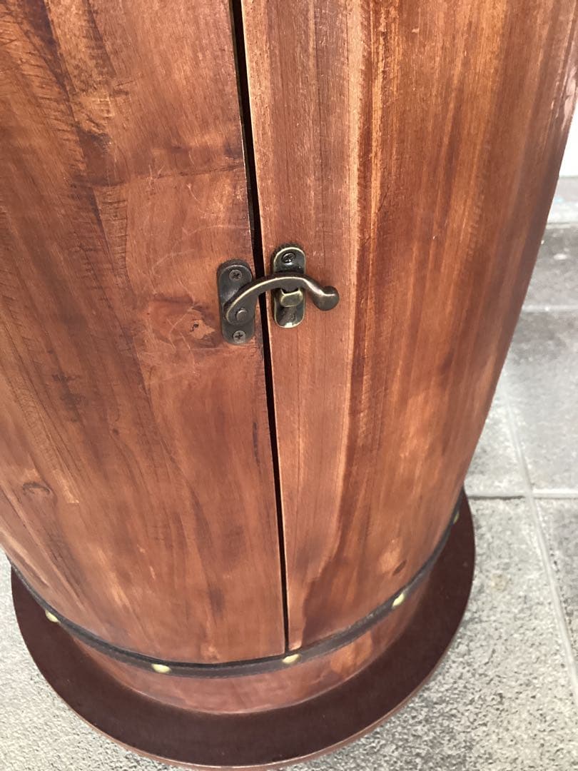 [ pumpkins　]カウンター　テーブル　樽型　バーキャビネット