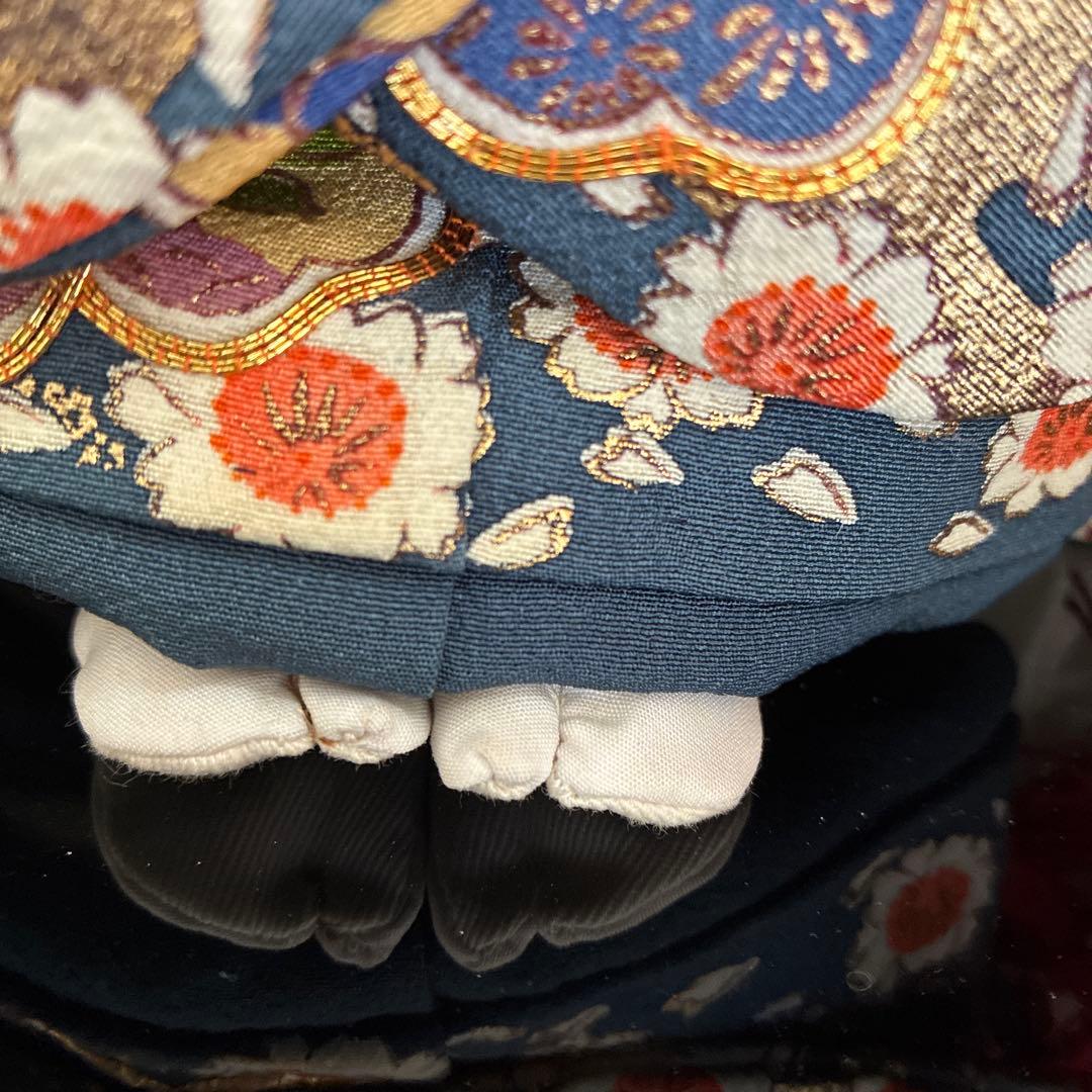 市松人形 赤い花柄　［松乾斎東光作］