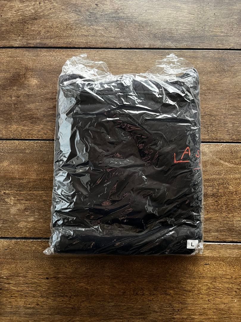 藤井風　LASA 未使用 ブラック パーカー　Lサイズ ノベルティ歯ブラシ付き