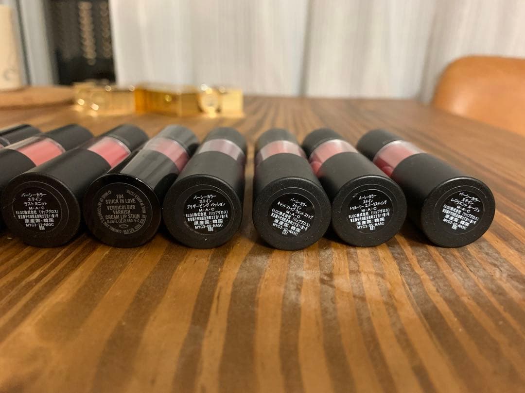 MAC パーシーカラーステイン　8本セット