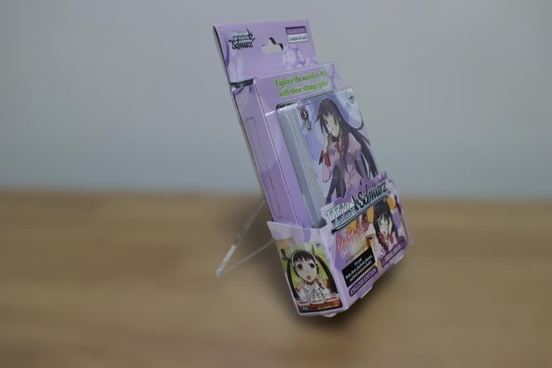 【希少】ヴァイスシュヴァルツ 化物語トライアルデッキ 英語版