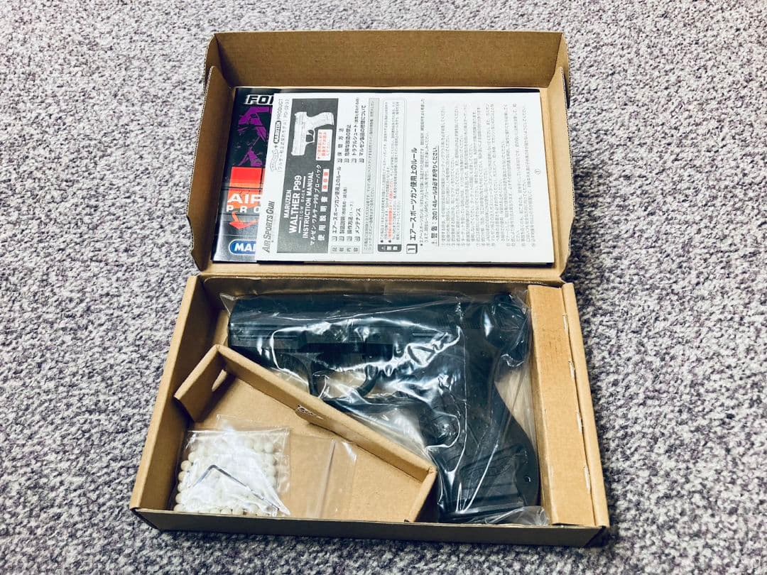 【中古美品】マルゼン ワルサー P99 ガスブローバック ガスガン 007