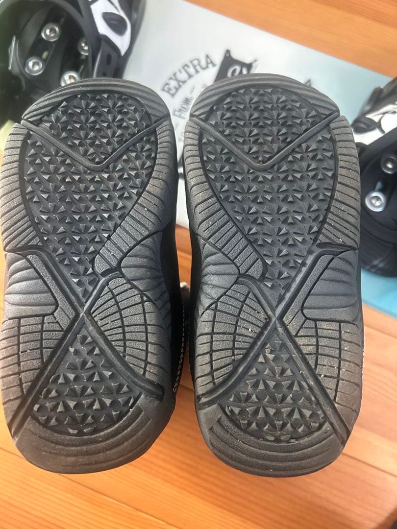 SPOON Natureキッズ スノーボードビンディングブーツ3点セット 120