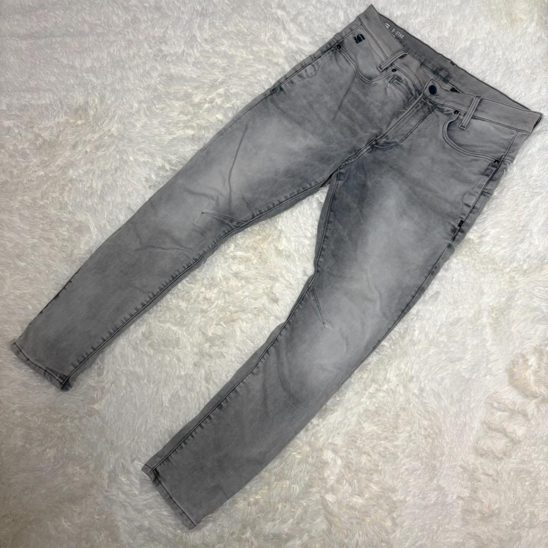 【レアカラー】ジースターロウ D-STAQ 3D SLIM グレー W33