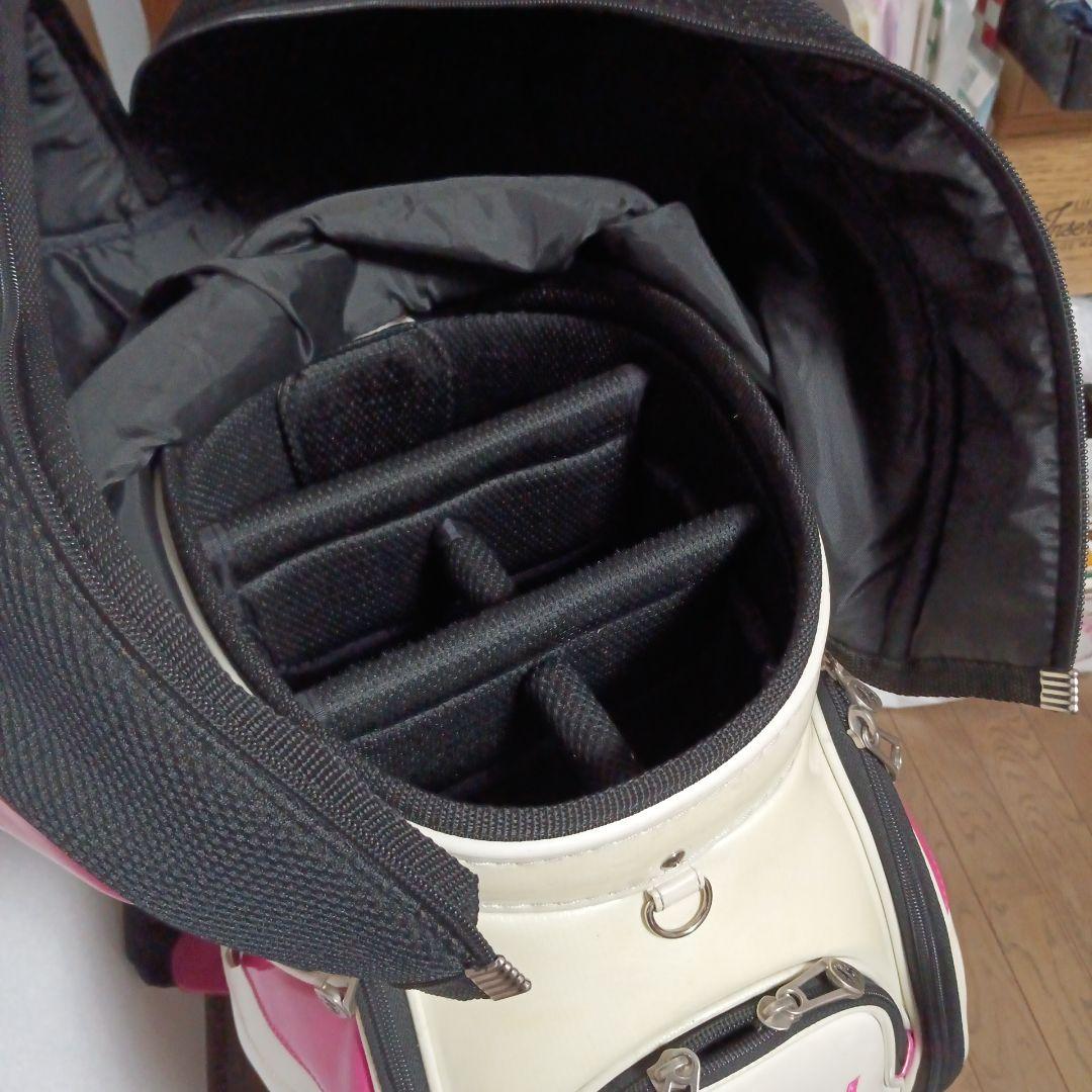 Admiral ユニオンジャック スタンドキャディバッグ★ピンク