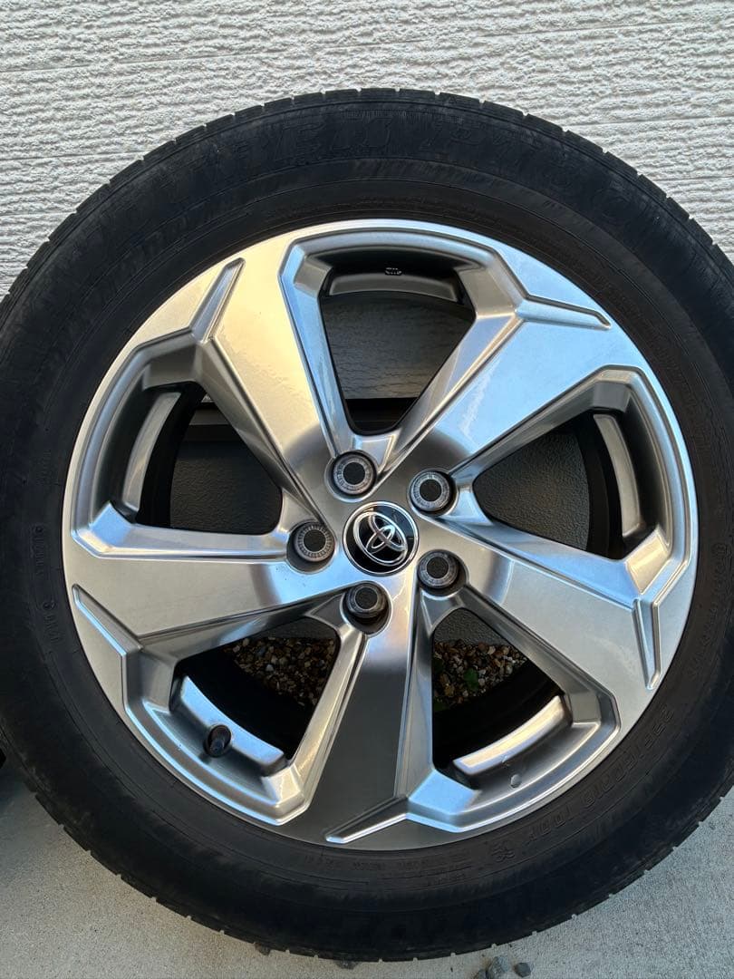 トヨタ純正 RAV4 Gグレード アルミホイール・タイヤ 4本セット　純正戻し