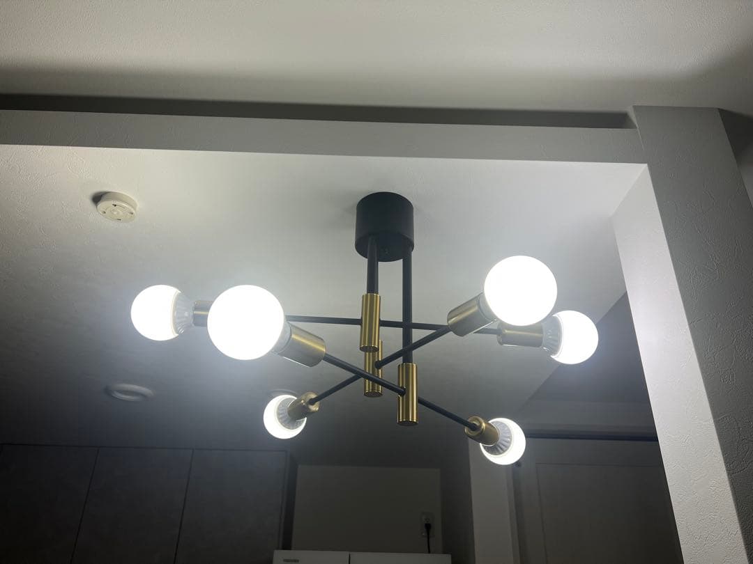 m*o様 引掛シーリング用 3色LED電球付きスパゲッティスタイルシーリングライ