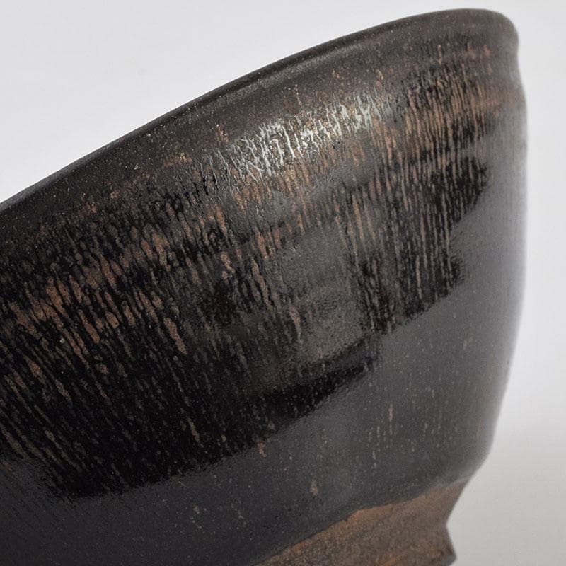 Duan osaka　中国　南宋　建窯　禾目天目茶碗　煎茶碗　V　8991