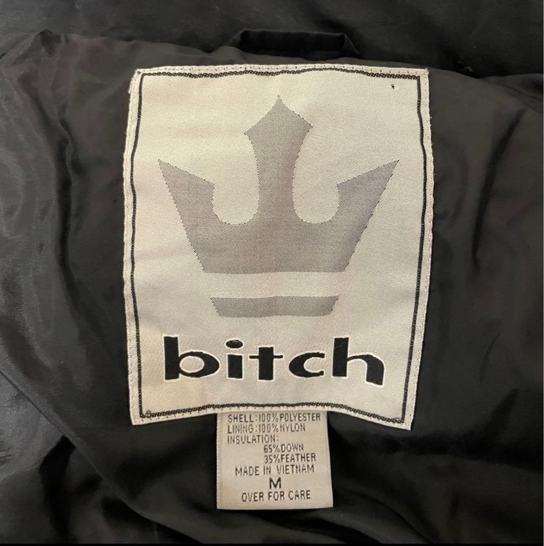 bitchskateboardsビッチスケートボーダーズ ダウンジャケット黒希少